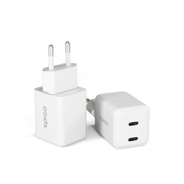 Epico UltraBoost GaN 35W sieťový adaptér EA35 - biela 