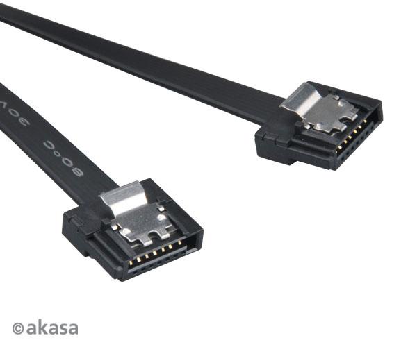AKASA - Proslim - Sata kábel - 30 cm 
