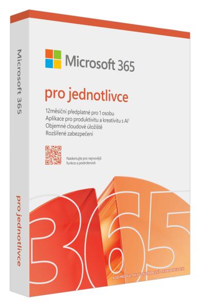 Microsoft 365 Personal FY25H2 Mac/ Win, 1 rok, CZ 