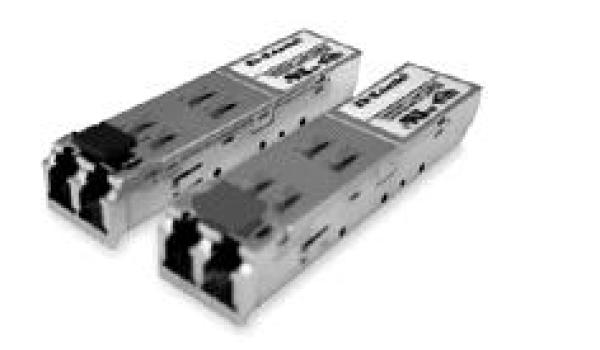 1-port Mini-GBIC SFP to 1000BaseLX, 2km pre all