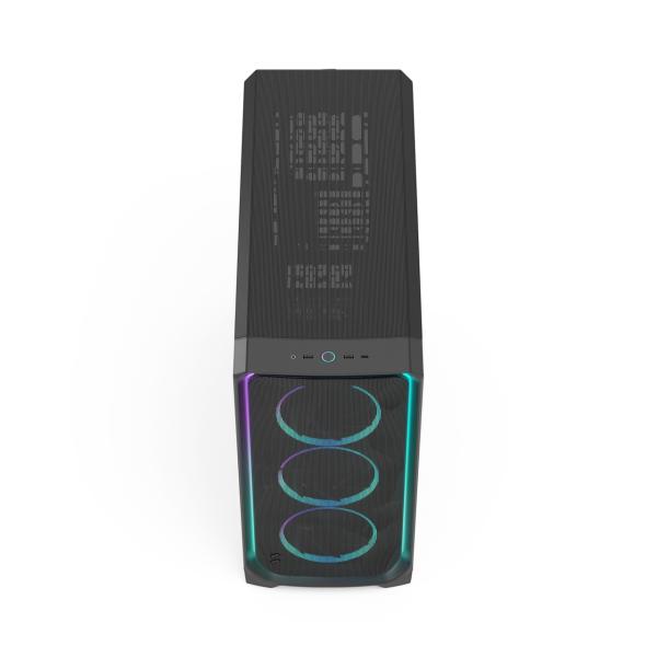 Fractal Design Meshify 3 XL Ambient Pro/ Big Tower/ Transpar./ Čierna 