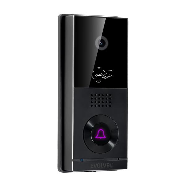 EVOLVEO DoorPhone AHD10, Sada domáceho WiFi videotelefónu s ovládaním dverí a RFID, čierny 10" monito 