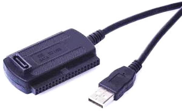 Kábel adaptér USB-IDE/ SATA 2, 5"/ 3, 5" redukcia