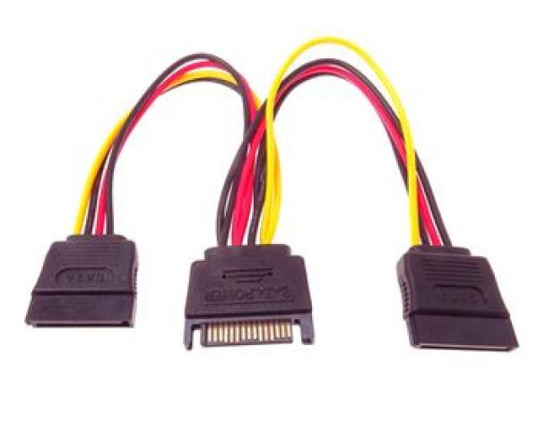 PremiumCord Napájacia rozdvojka k HDD SATA - 2x SATA