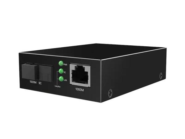 Tenda TFC300 Gigabit Media Converter WDM, SM, Tx 1550nm, Rx 1310nm, 1x SC (UPC), 1x GLAN, 3 km 