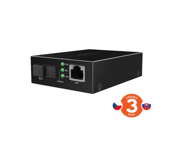 Tenda TFC300B Gigabit Media Converter WDM, SM, Tx 1310nm, Rx 1550nm, 1x SC (UPC), 1x GLAN, 3 km 