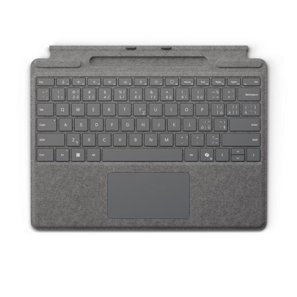 Microsoft Surface Pro 13" Keyboard with Pen Storage (Platinum), Commercial, cz&sk 