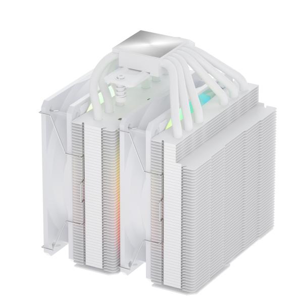FSP Chladič CPU MP7-WA Dual, 120mm FDB Fan, White 