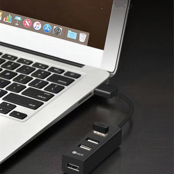 HUB USB C-tech UHB-U2, 4x USB 2.0 