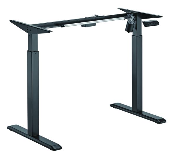 Výškovo nastaviteľná stolová podnož Brateck S03-22DE 1 motor rozsah 710-1190 mm nosnosť 80 kg 