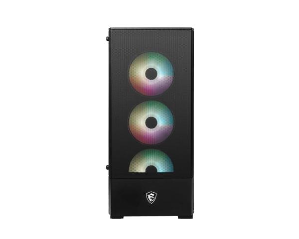 MSI MAG FORGE 112R/ Midi Tower/ Transpar./ Čierna 