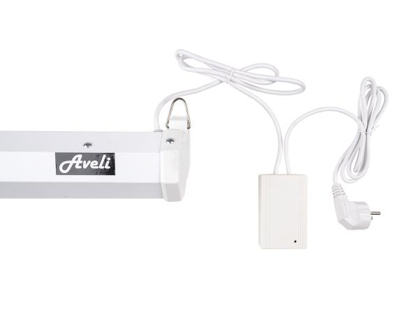 Elektrické projekčné plátno AVELI, 221x125 (16:9) 100" 