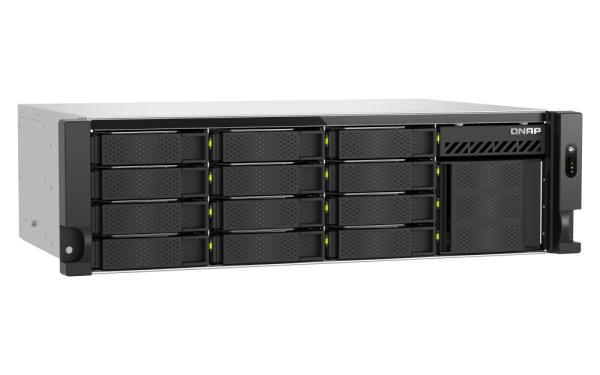 QNAP TS-h1655XeU-RP-8G (8core 2, 8GHz, 8GB RAM, 12x SATA + 4x E1.S/ M.2, 2x PCIe, 2x 2, 5GbE, 1x 10GbE) 