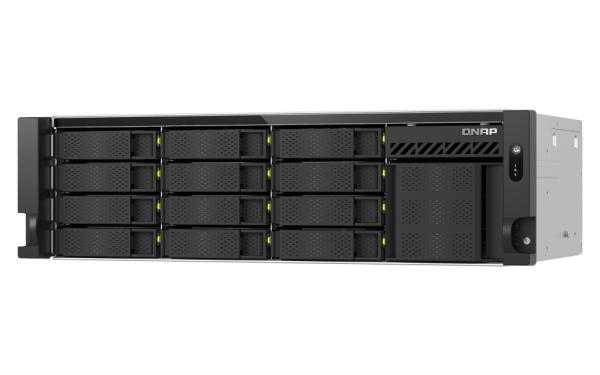 QNAP TS-h1655XeU-RP-8G (8core 2, 8GHz, 8GB RAM, 12x SATA + 4x E1.S/ M.2, 2x PCIe, 2x 2, 5GbE, 1x 10GbE) 