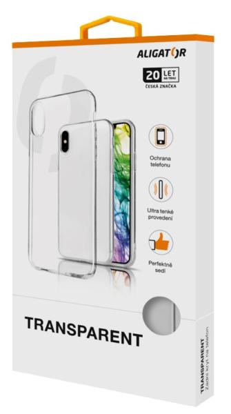 ALIGATOR Puzdro Transparent Huawei P30 Lite 