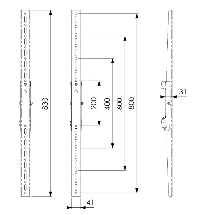 Vogel´s Zvislé ramená Connect -it PFS 3208 