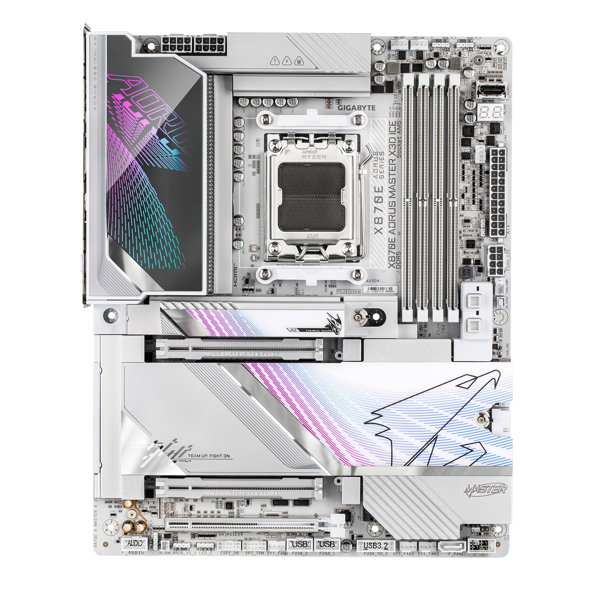 GIGABYTE X870E AORUS MASTER X3D ICE/ AM5/ ATX 