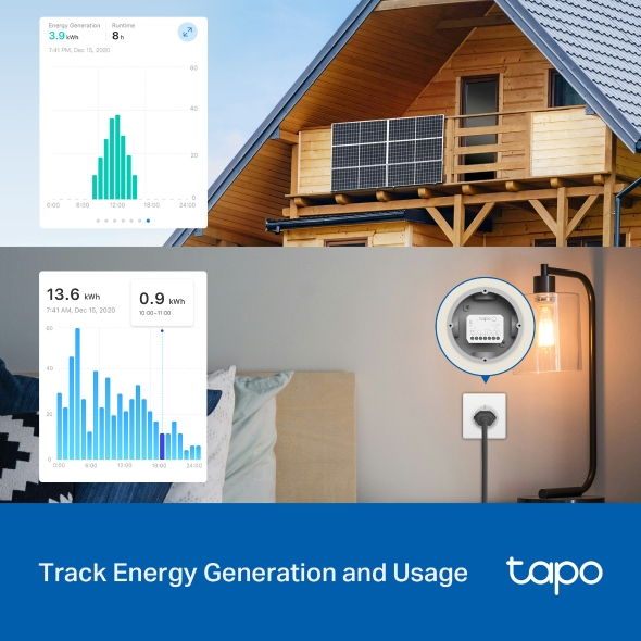 TP-Link Tapo S110E šikovný spínací modul 