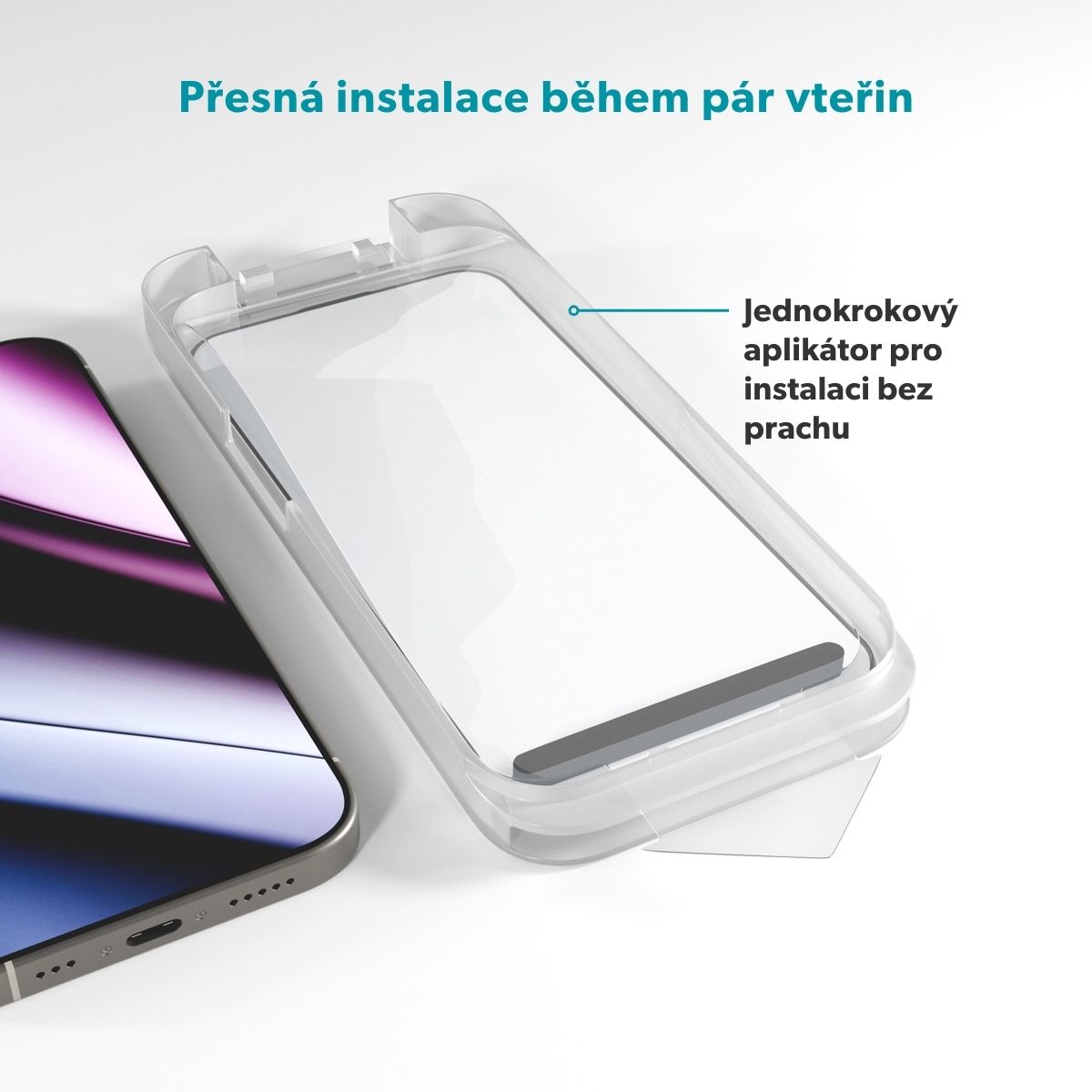 Epico StarterPack iPhone 17 Pro - sklo + kryt 