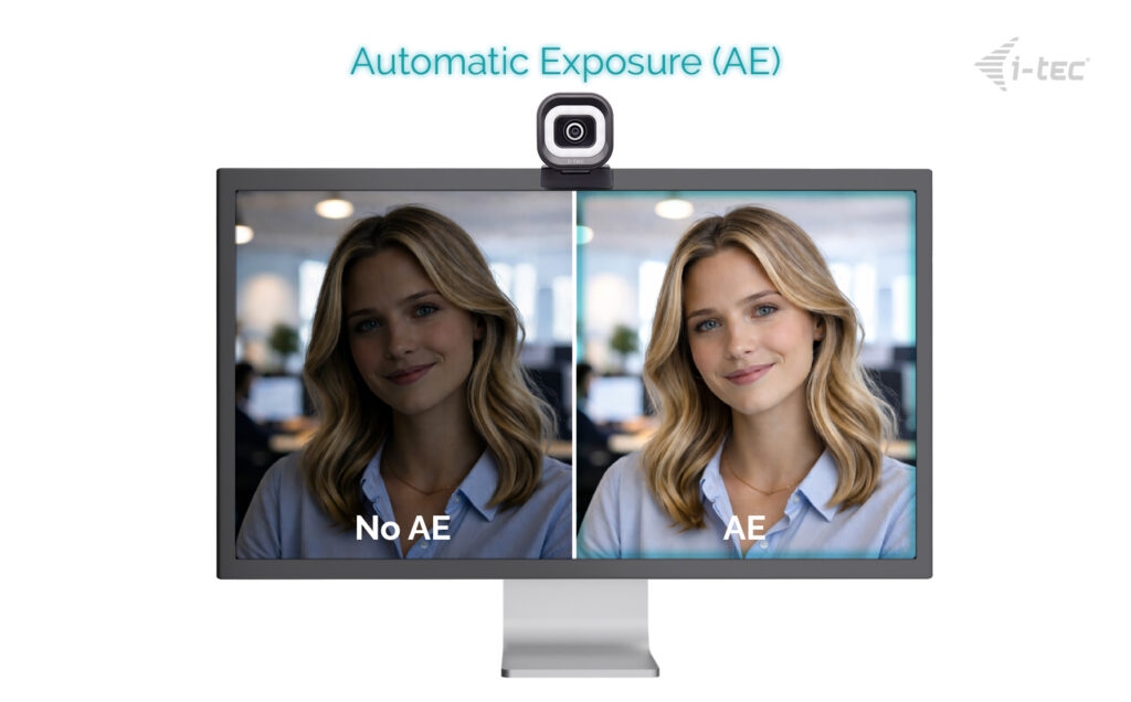 i-tec SOLOMON 700 STREAM 4K Webcam s LED osvetlením 