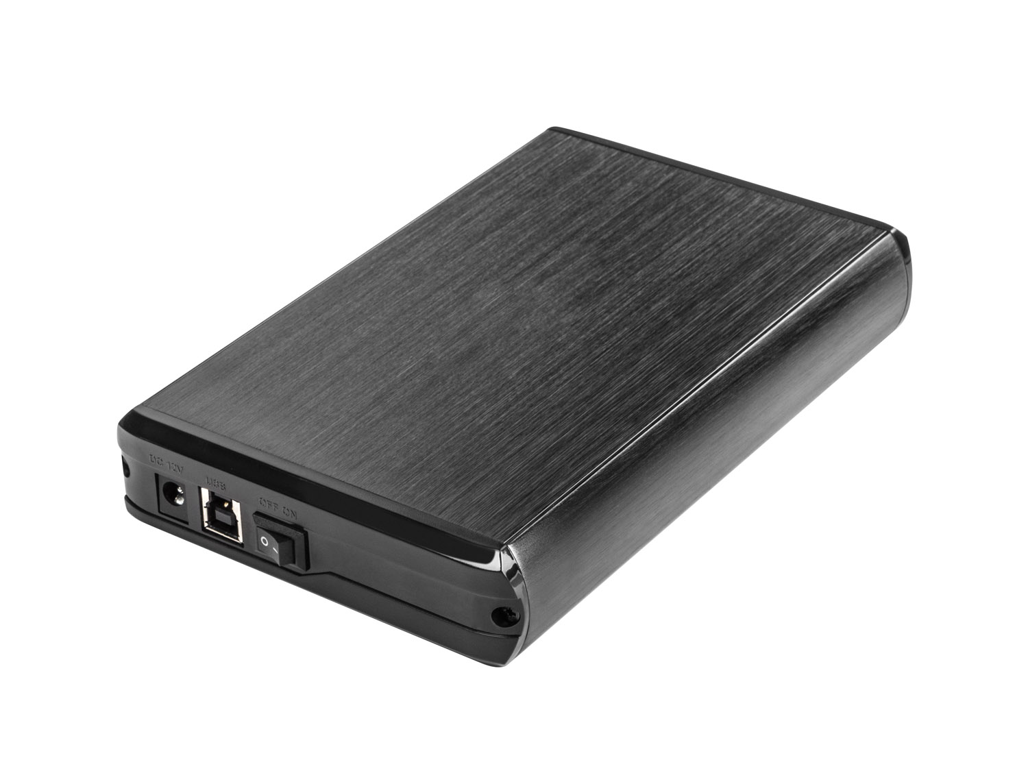Externý box pre HDD 3, 5" USB 3.0 Natec Rhino, čierny, vrátane napájacieho adaptéra 