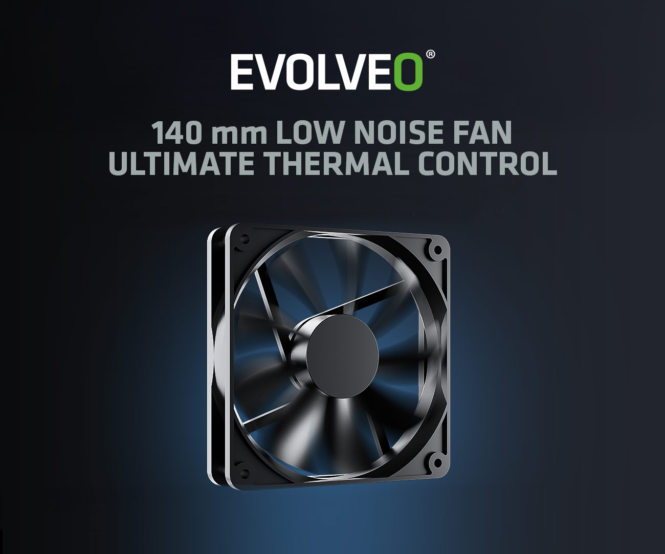 EVOLVEO G1200, 1200W/ ATX 3.1/ 80+ GOLD/ Modular 