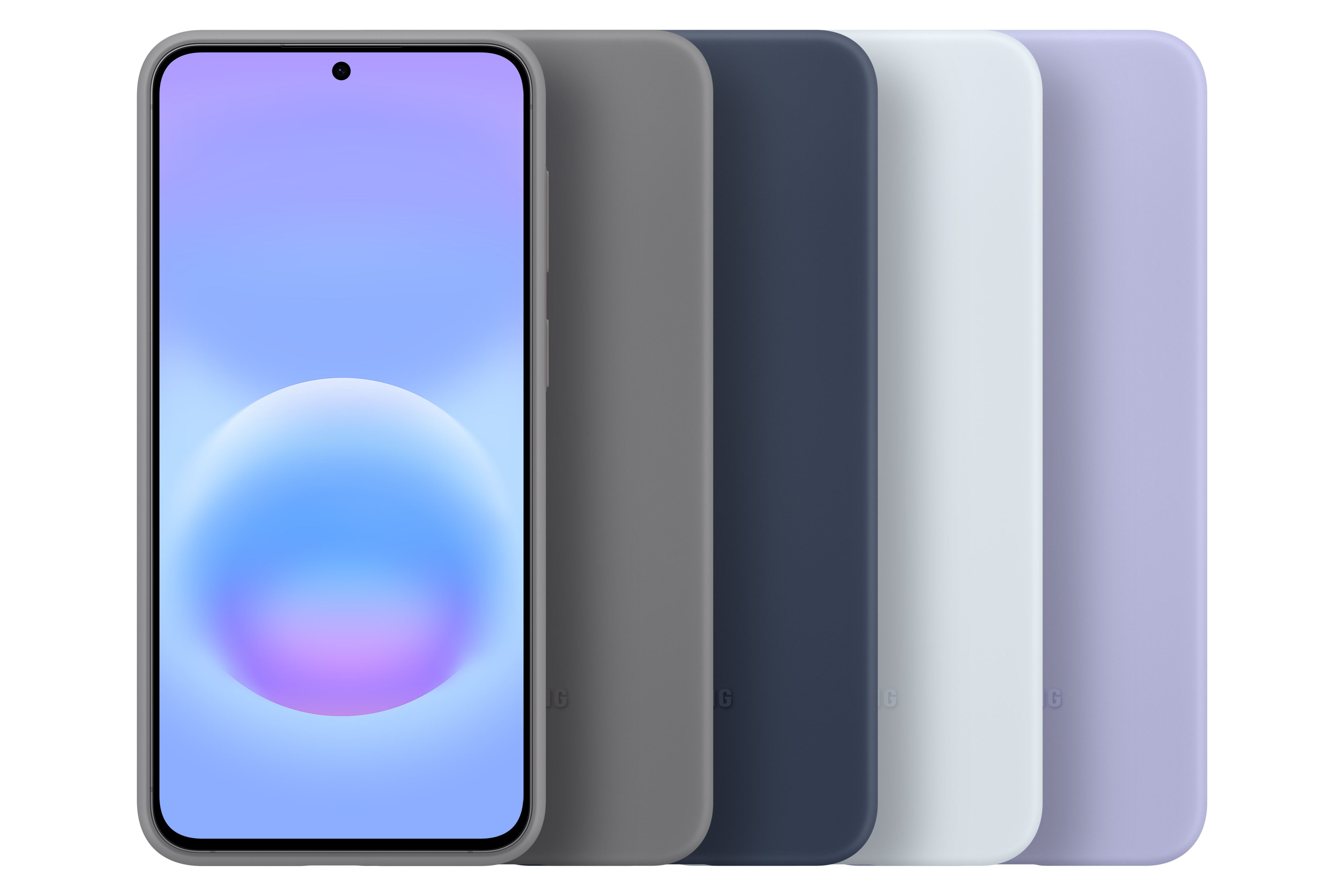 Samsung Silikónový zadný kryt A57 Dark Blue 