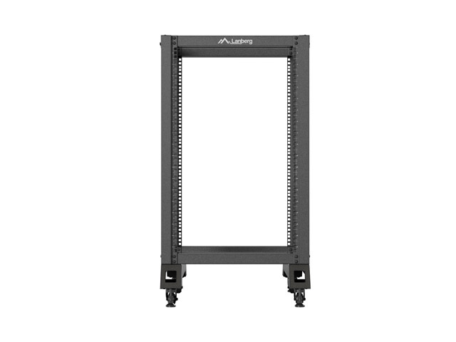 LANBERG OTVORENÝ RACK 18U 600X800 ČIERNY 