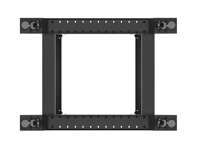 LANBERG OTVORENÝ RACK 18U 600X800 ČIERNY 