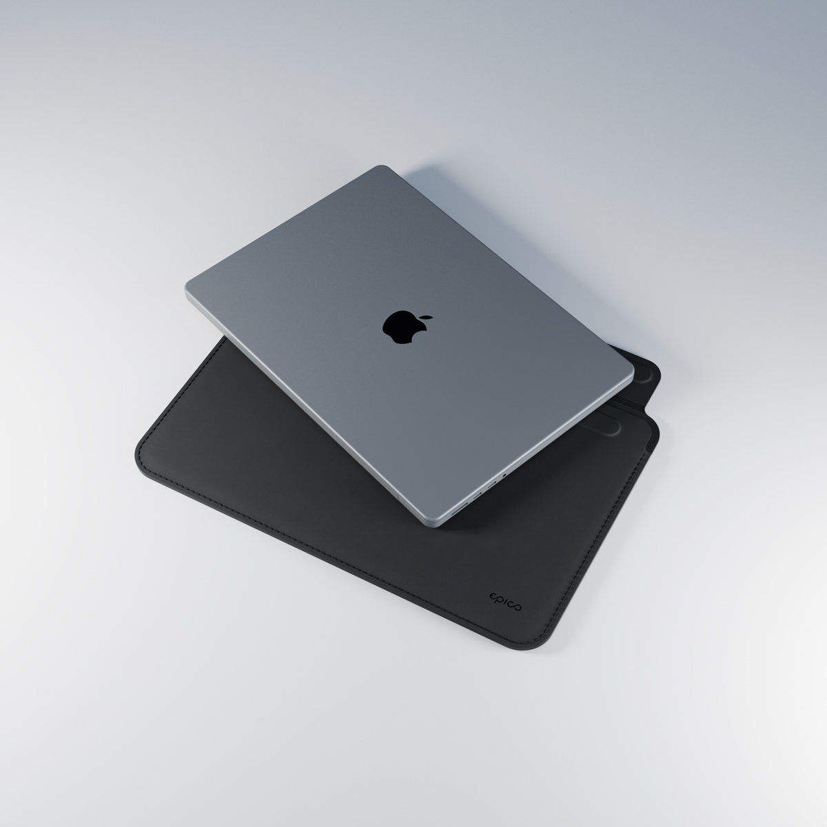 Epico TechGrain Sleeve MacBook Air 15" - čierna 