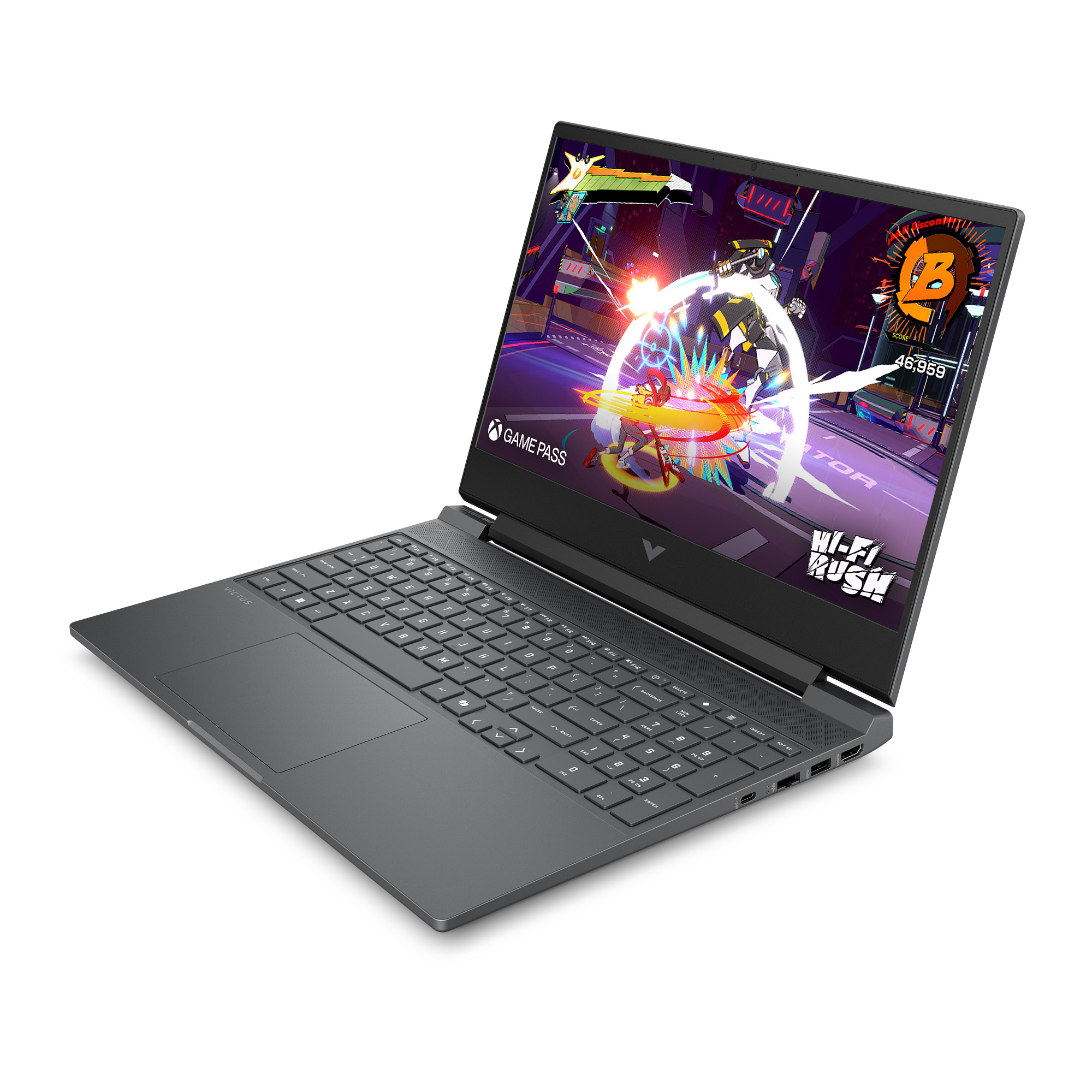 HP Victus/ 15-fa2000ncx/ i5-13420H/ 15, 6"/ FHD/ 8GB/ 512GB/ RTX 3050/ W11H/ Silver/ 3R 