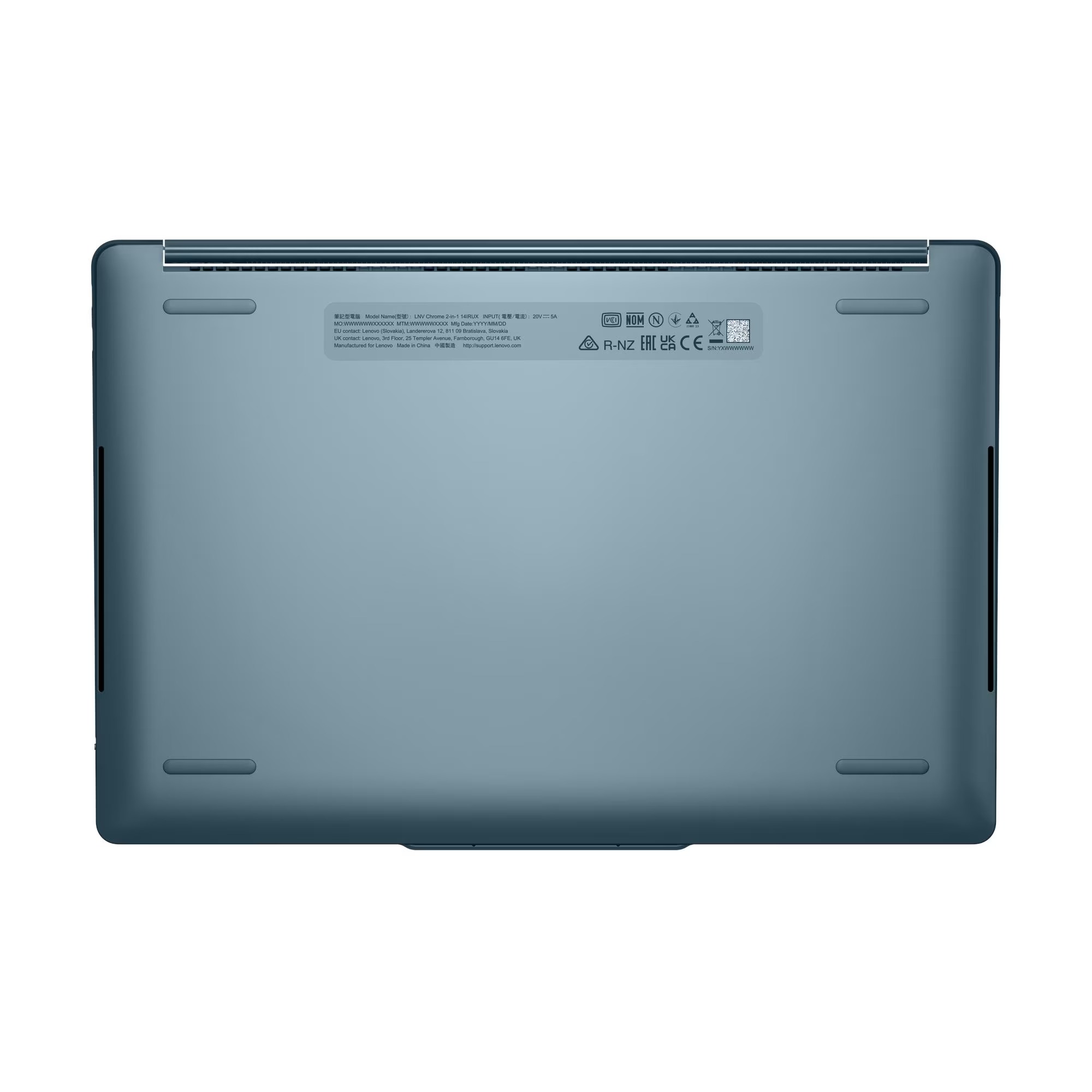 Lenovo Yoga Book 9/ 14IAH10/ U7-255H/ 14"/ 2880x1800/ T/ 32GB/ 1TB/ Intel int/ W11P/ Tidal Teal/ 3R On-Site 