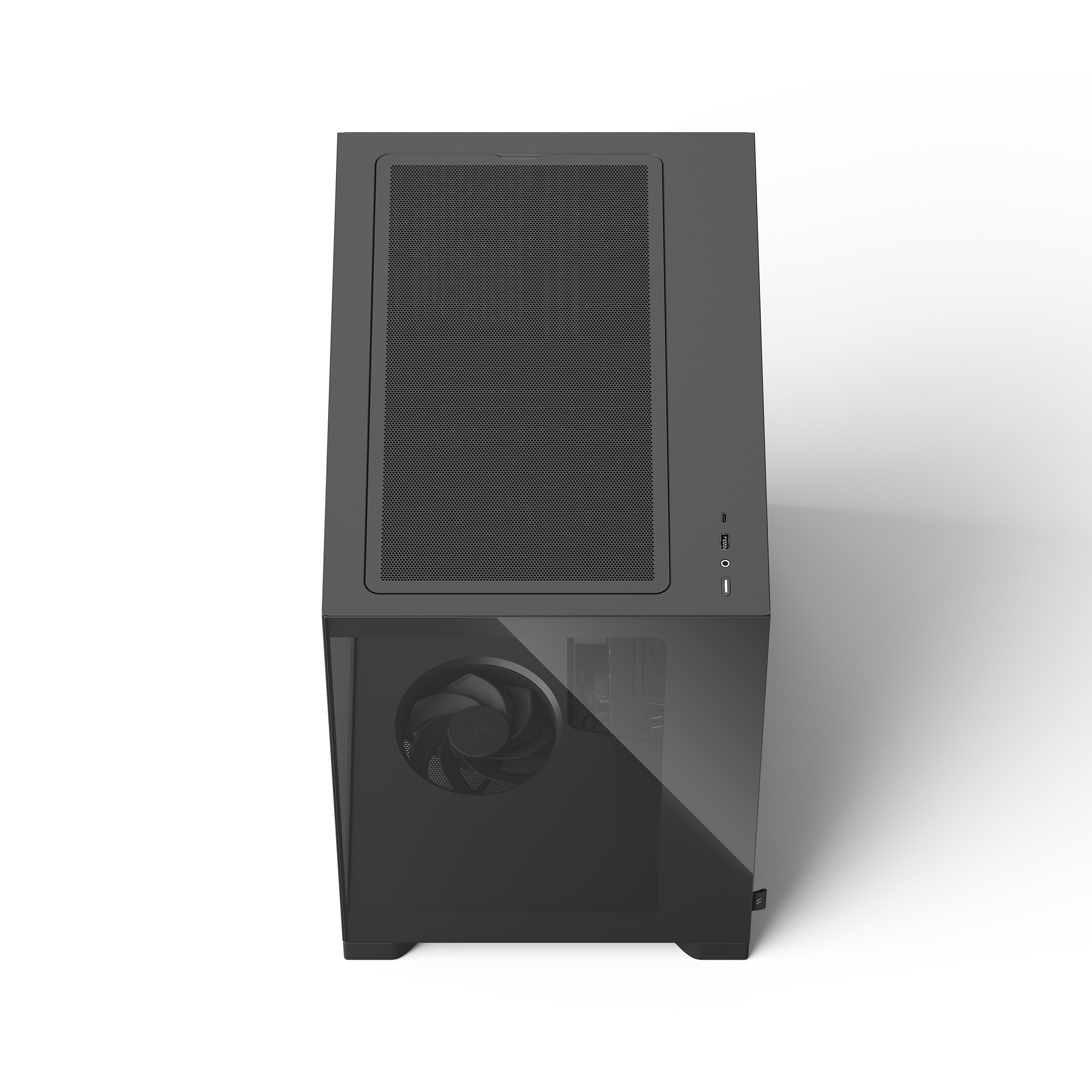 Fractal Pop 2 Vision/ Midi Tower/ Transpar./ Čierna 