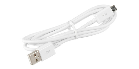 Samsung dátový kábel microUSB White (Bulk)