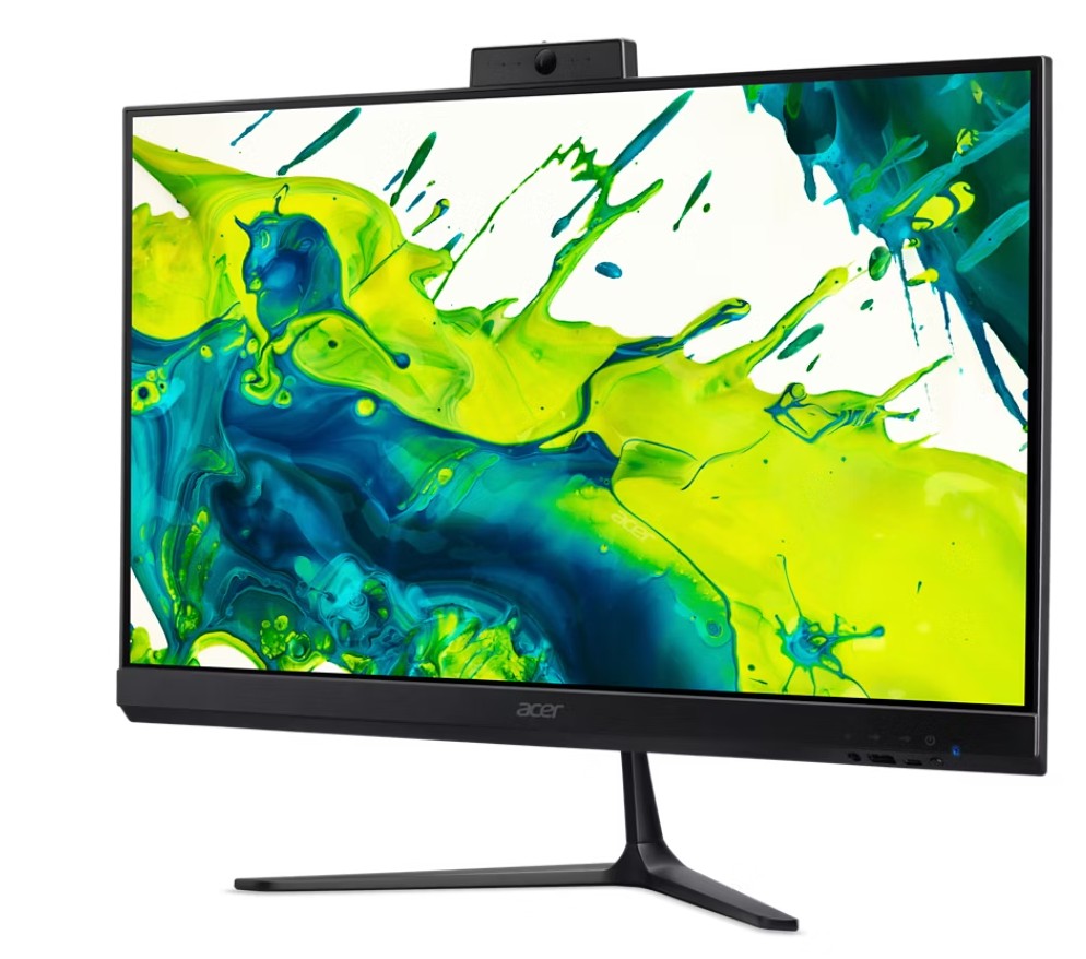Acer Aspire/ C24-2G_UUBR57430U_65W/ 23, 8"/ FHD/ R5-7430U/ 8GB/ 512GB/ AMD int/ bez OS/ Čierna/ 2R 