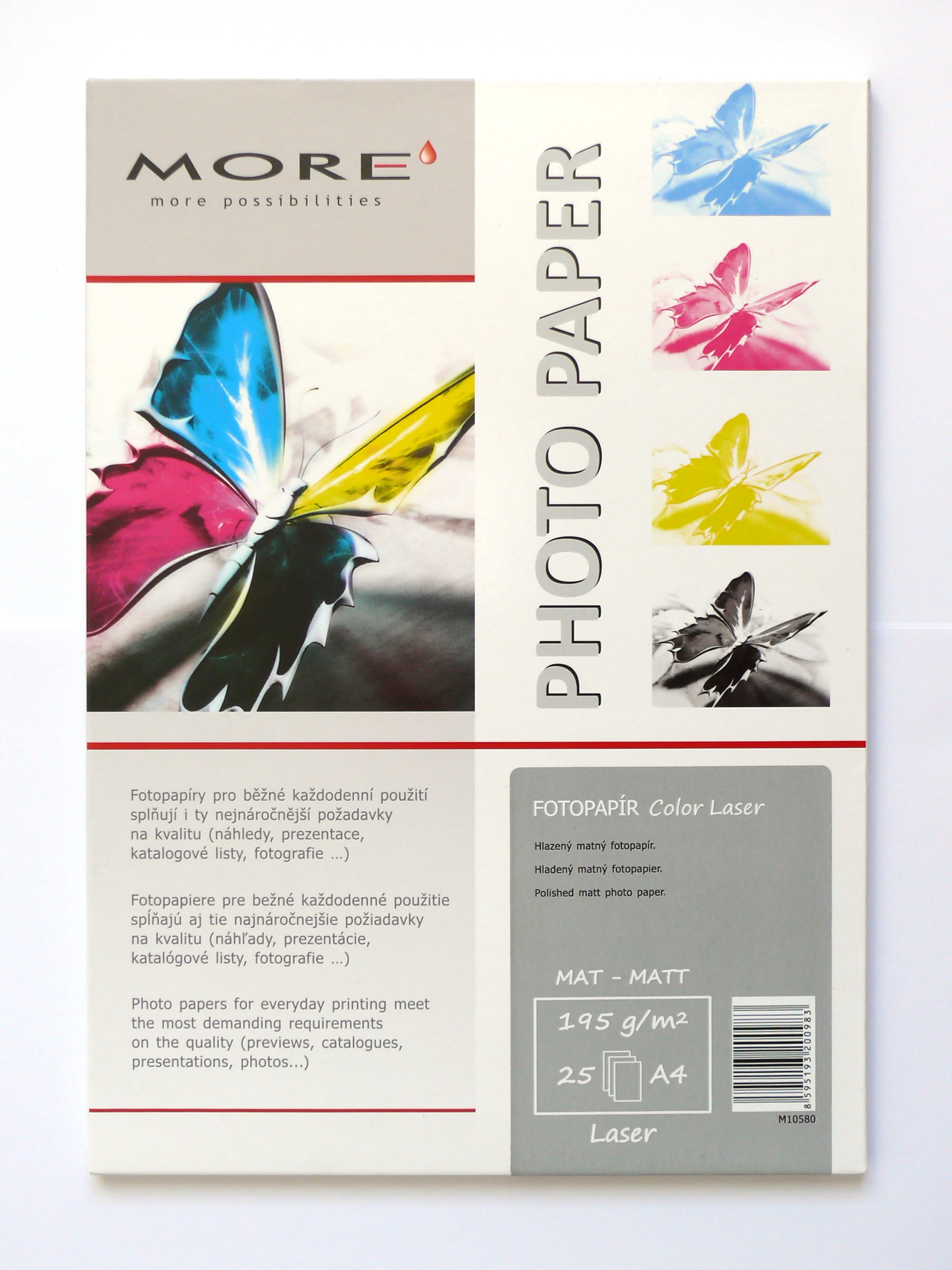 Armor hladený ColorLaser papier 195g matt 25xA4