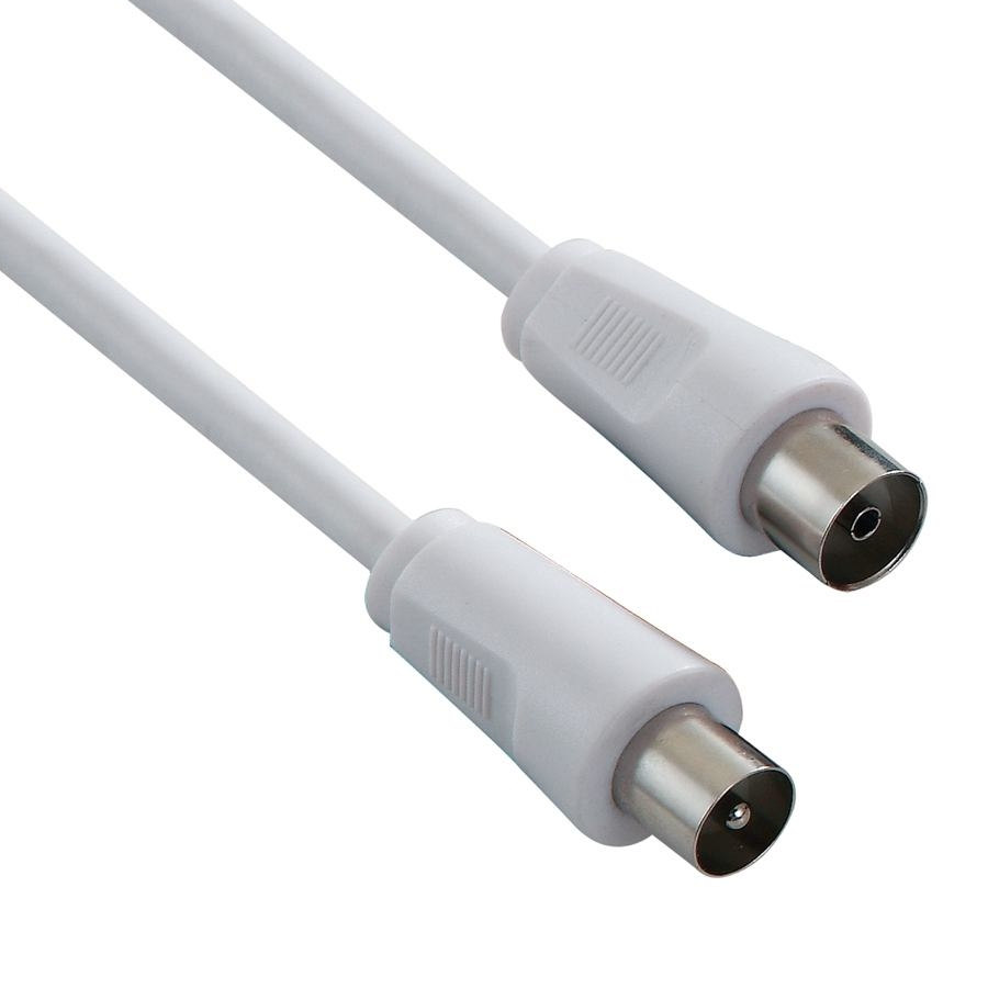 PremiumCord TV prepojovací kábel M/ F 75 Ohm 10m