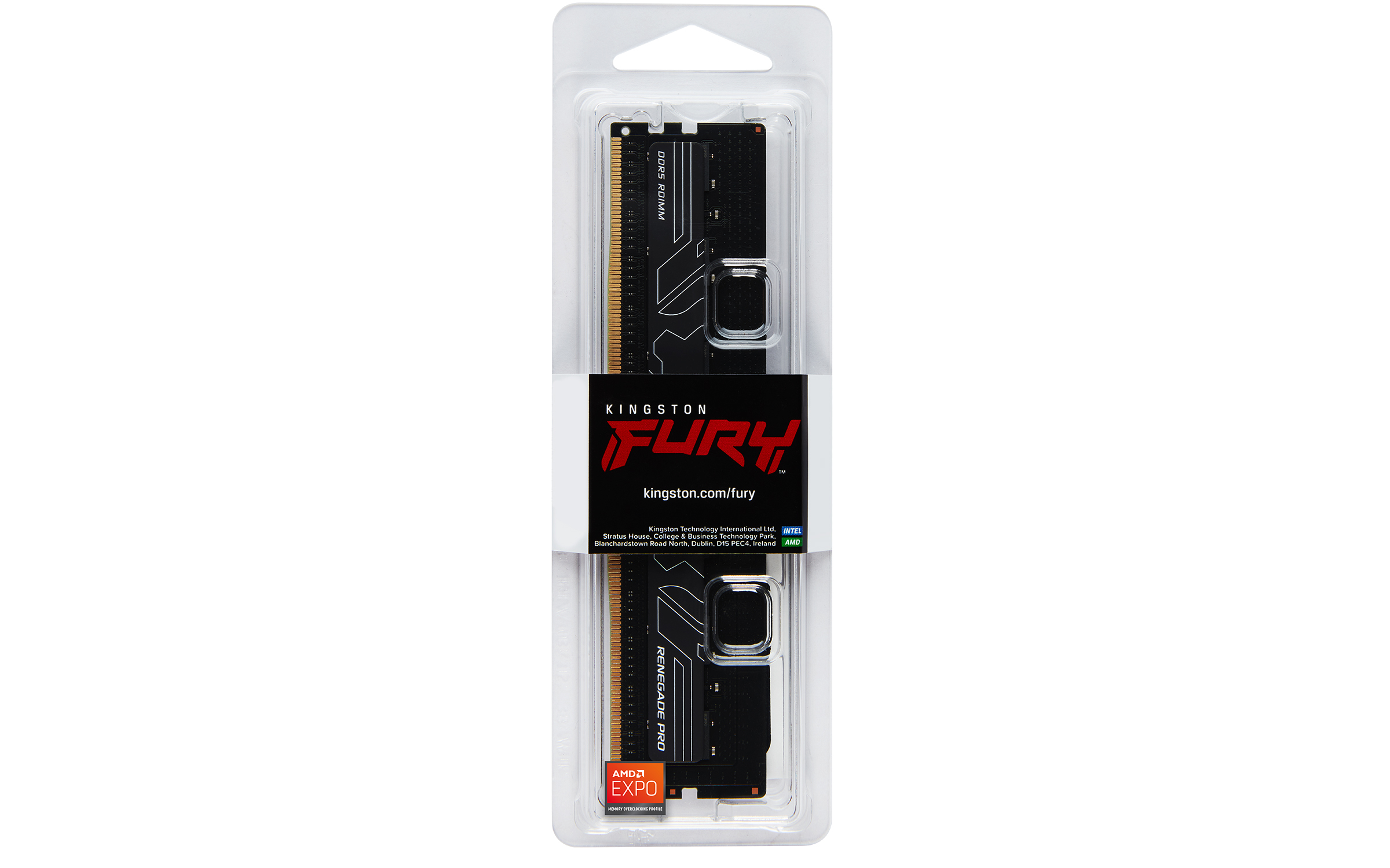 Kingston FURY Renegade Pro/ DDR5/ 32GB/ 7200MHz/ CL38/ 1x32GB/ Black 