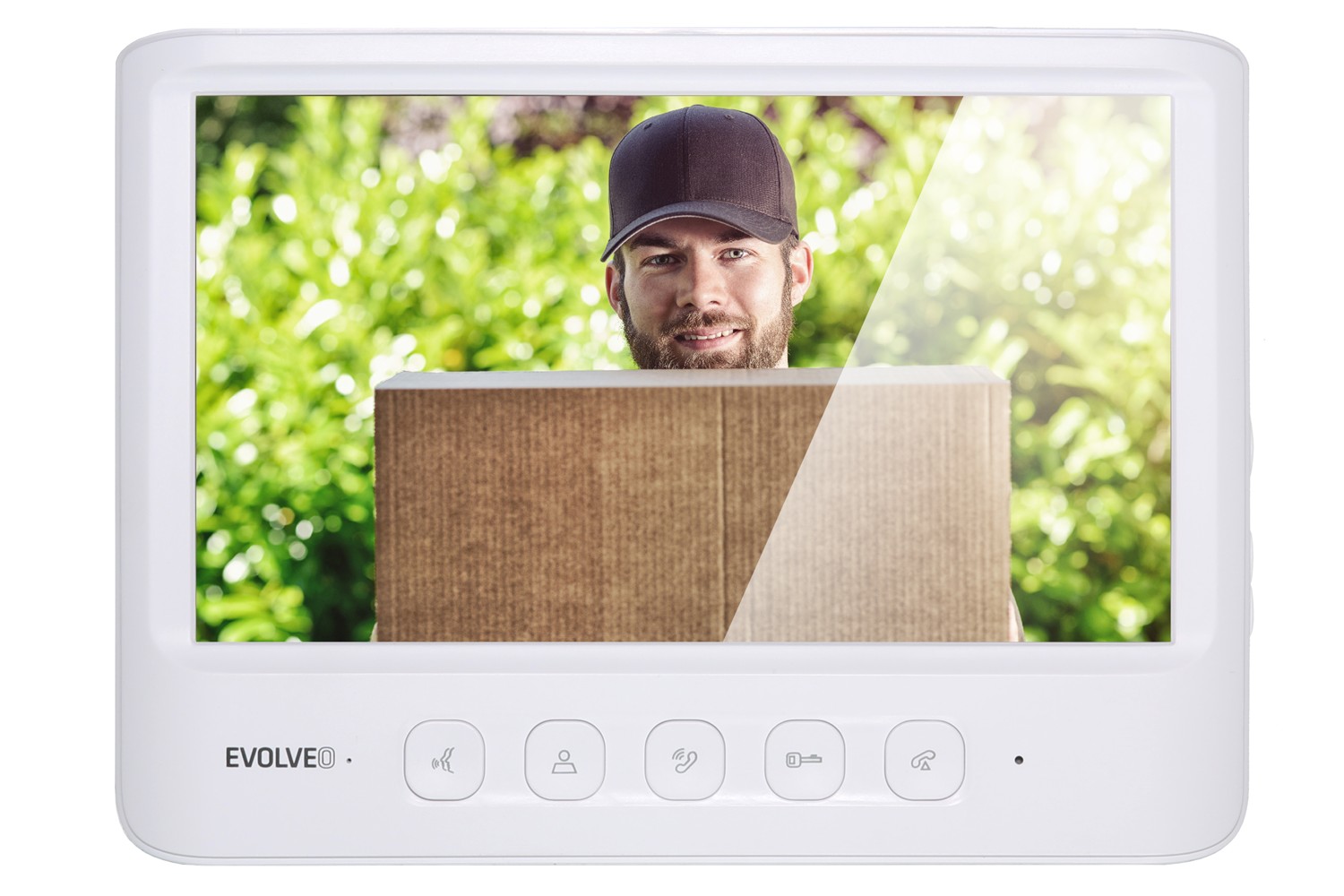 EVOLVEO DoorPhone IK06, set video dverného telefónu s pamäťou a farebným displejom 