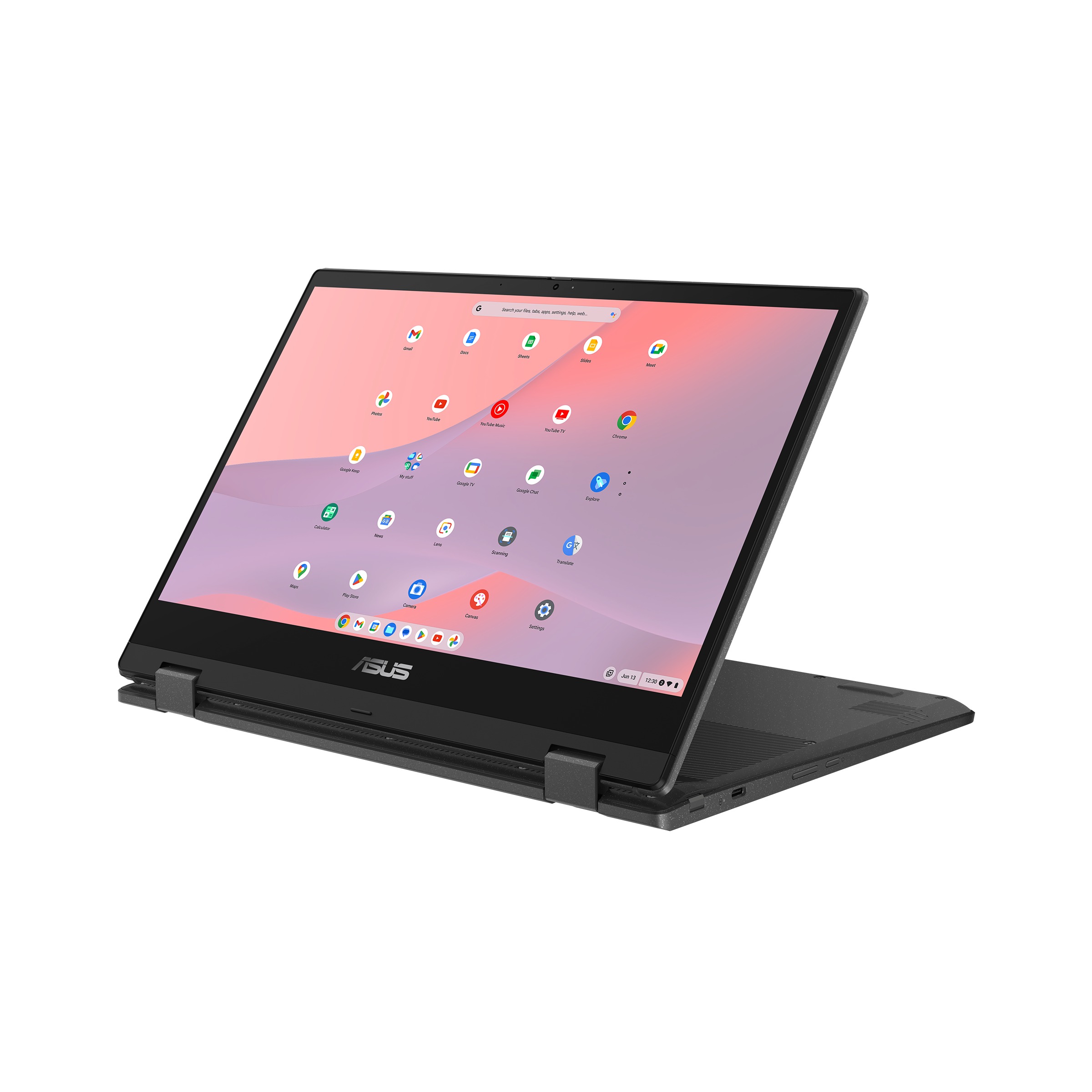ASUS Chromebook CM14 Flip/ CM1402FM2A-EDU8128/ MTK-520/ 14"/ FHD/ T/ 8GB/ 128GB/ Mali G52/ Chrome EDU/ Gray/ 2R 