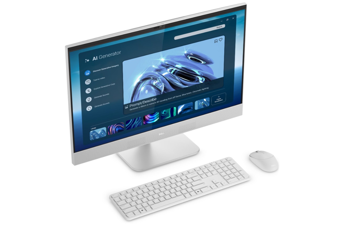 Dell/ 27 EC27260/ 27"/ FHD/ T/ U7-355/ 32GB/ 1TB/ Intel int/ W11P/ Biela/ 1R 