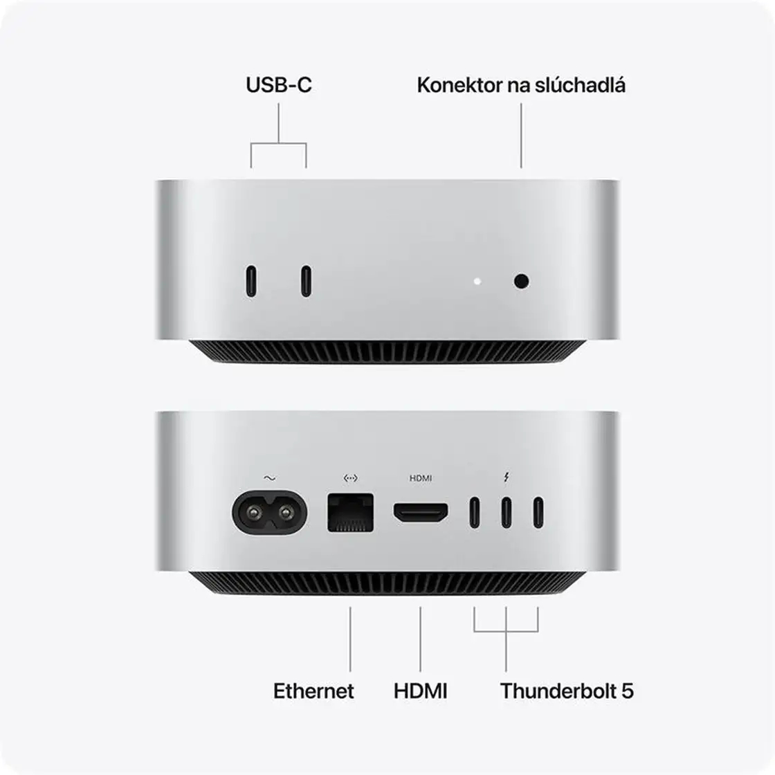 Apple Mac mini/ Mini/ M5 Pro/ 24GB/ 512GB/ M5 Pro/ macOS/ 1R 