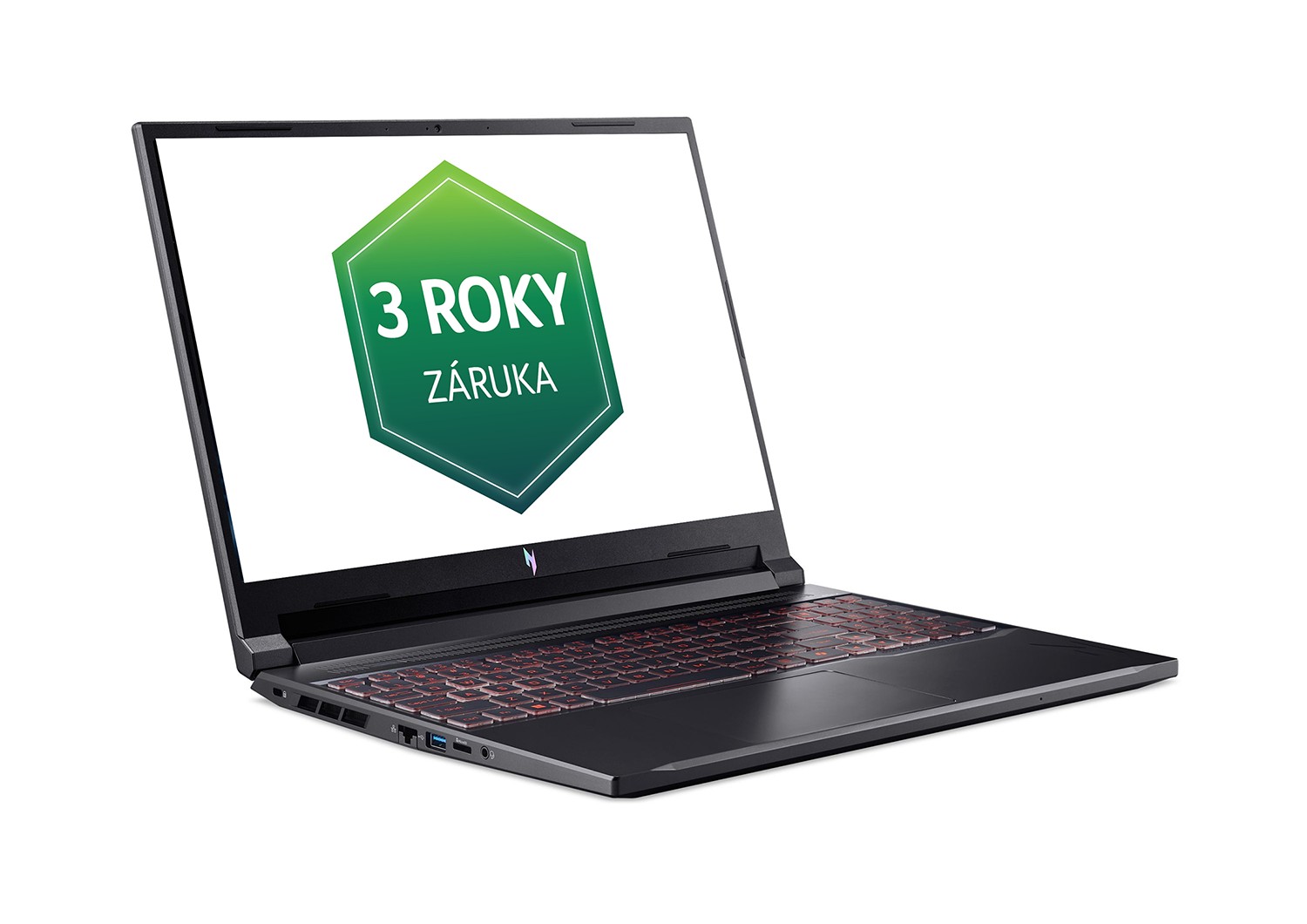 Acer Nitro V 16/ ANV16-42-R4MN/ R7-260/ 16"/ WUXGA/ 16GB/ 1TB/ RTX 5070/ W11H/ Black/ 2R 