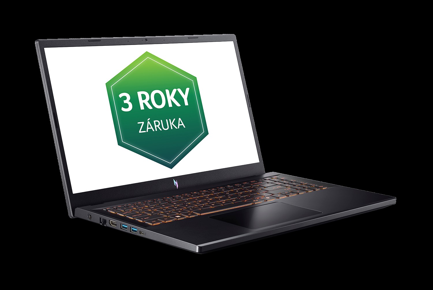 Acer Nitro V 15/ ANV15-52-91B5/ 9-270H/ 15, 6"/ FHD/ 16GB/ 512GB/ Intel int/ W11H/ Black/ 2R 