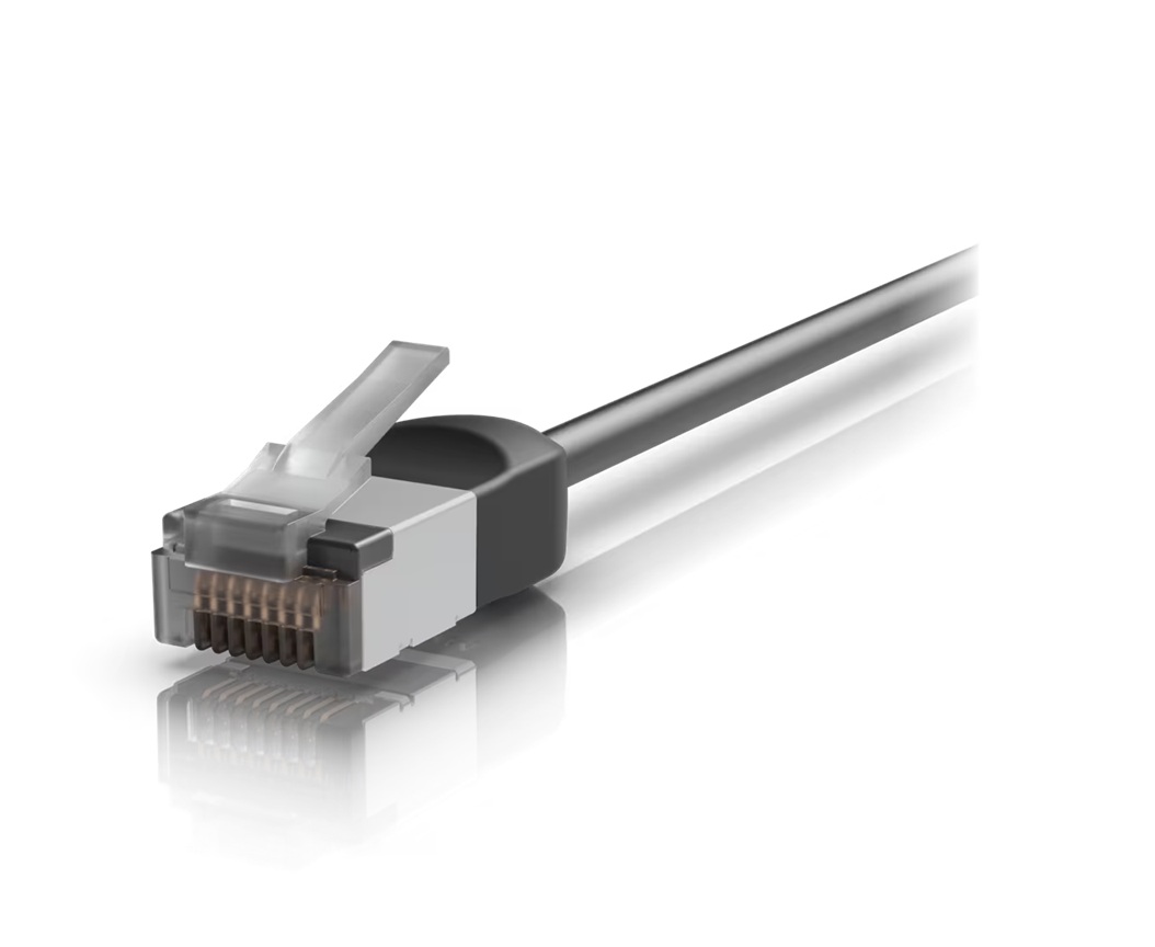 Ubiquiti UACC-Cable-Patch-Outdoor-C6A-1M-BK, UniFi Premium Patch Cable Outdoor, 1m, čierna 