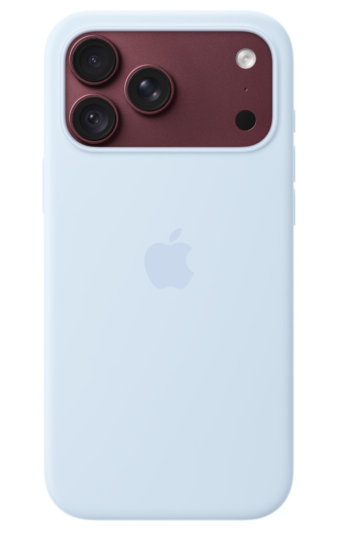 iPhone 18 Pre Max Silicone Case with MS - Cr.Blue 