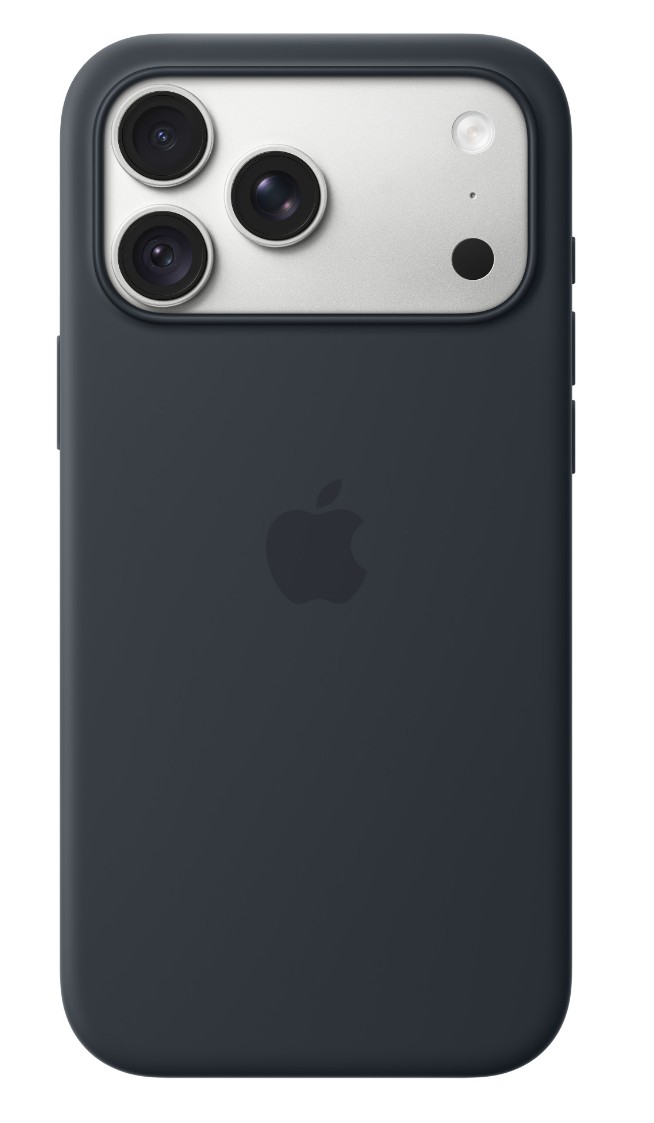 iPhone 18 Pre Max Silicone Case with MS - N.Blue 