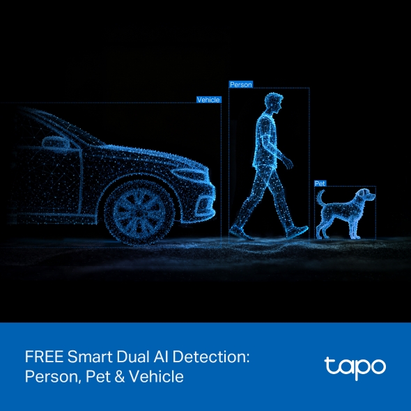 Tapo C575D Outdoo Dual Lens Pán/ Tilt Camera 