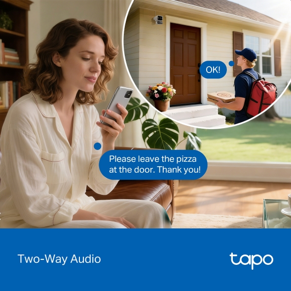 Tapo C575D Outdoo Dual Lens Pán/ Tilt Camera 