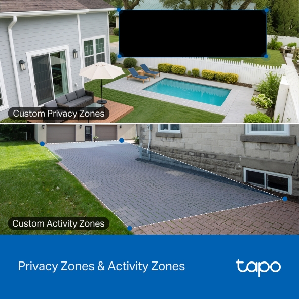 Tapo C575D Outdoo Dual Lens Pán/ Tilt Camera 